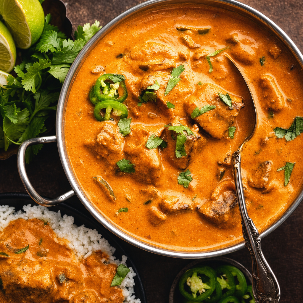 Lamb Tikka Masala.