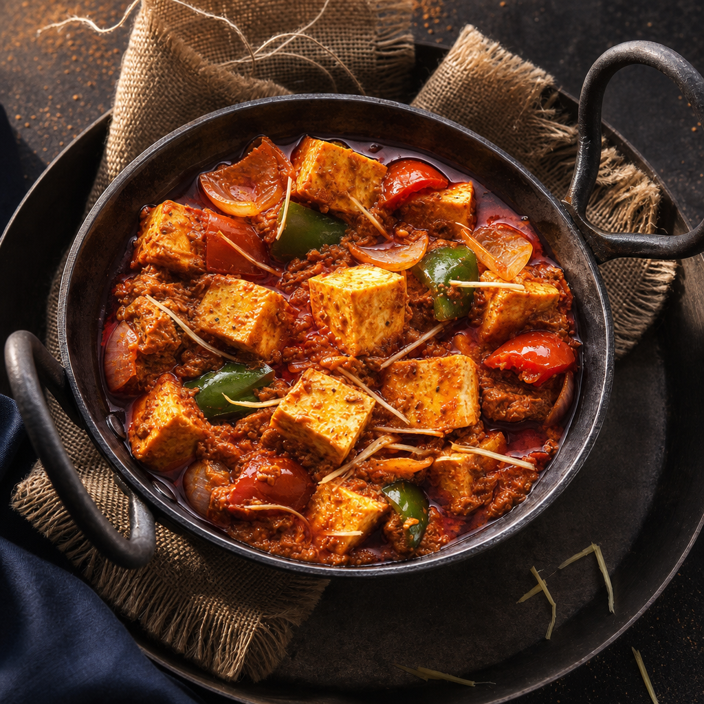Paneer Kadai.