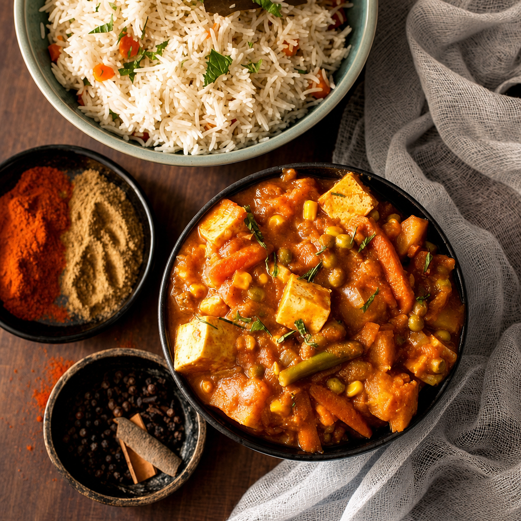 Veg Vindaloo.