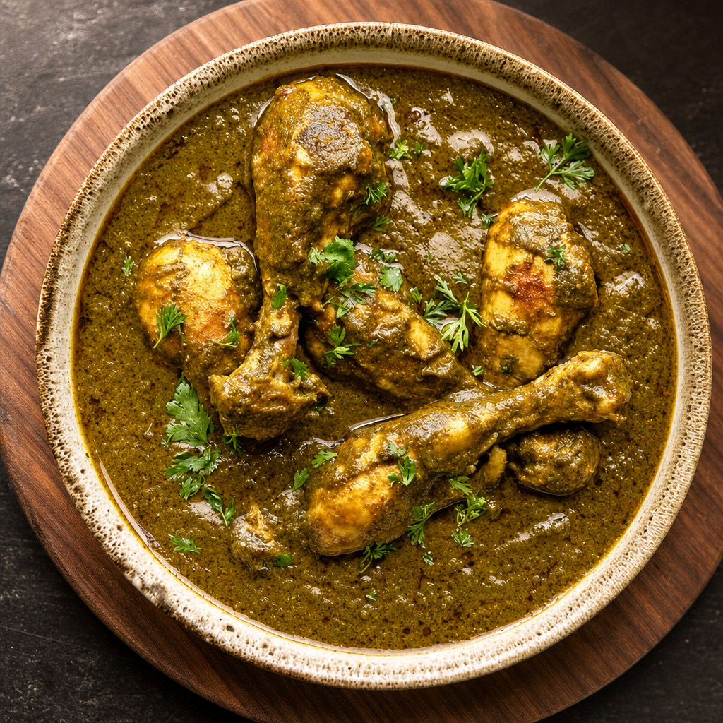 Chicken Saag.
