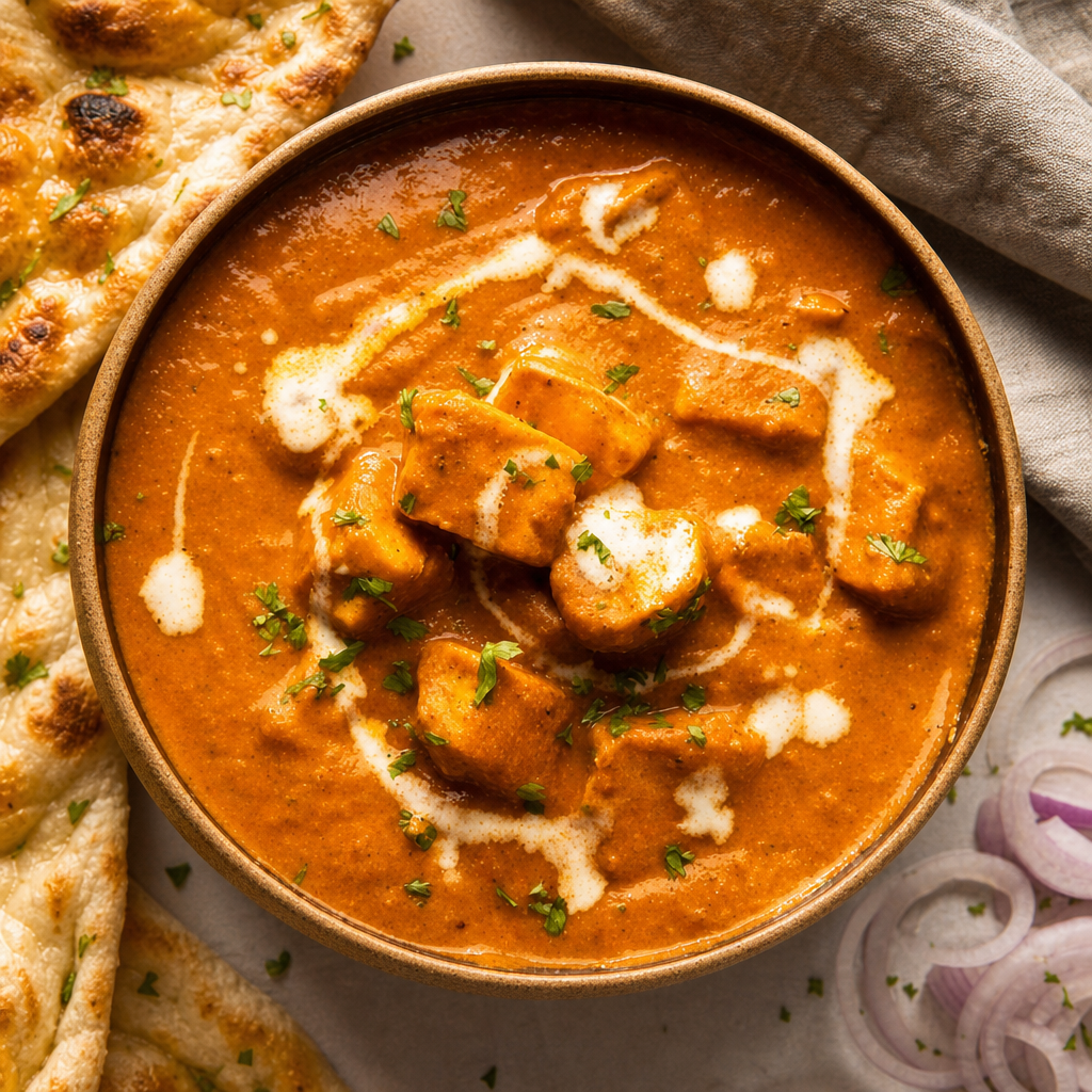 Paneer Butter Masala.