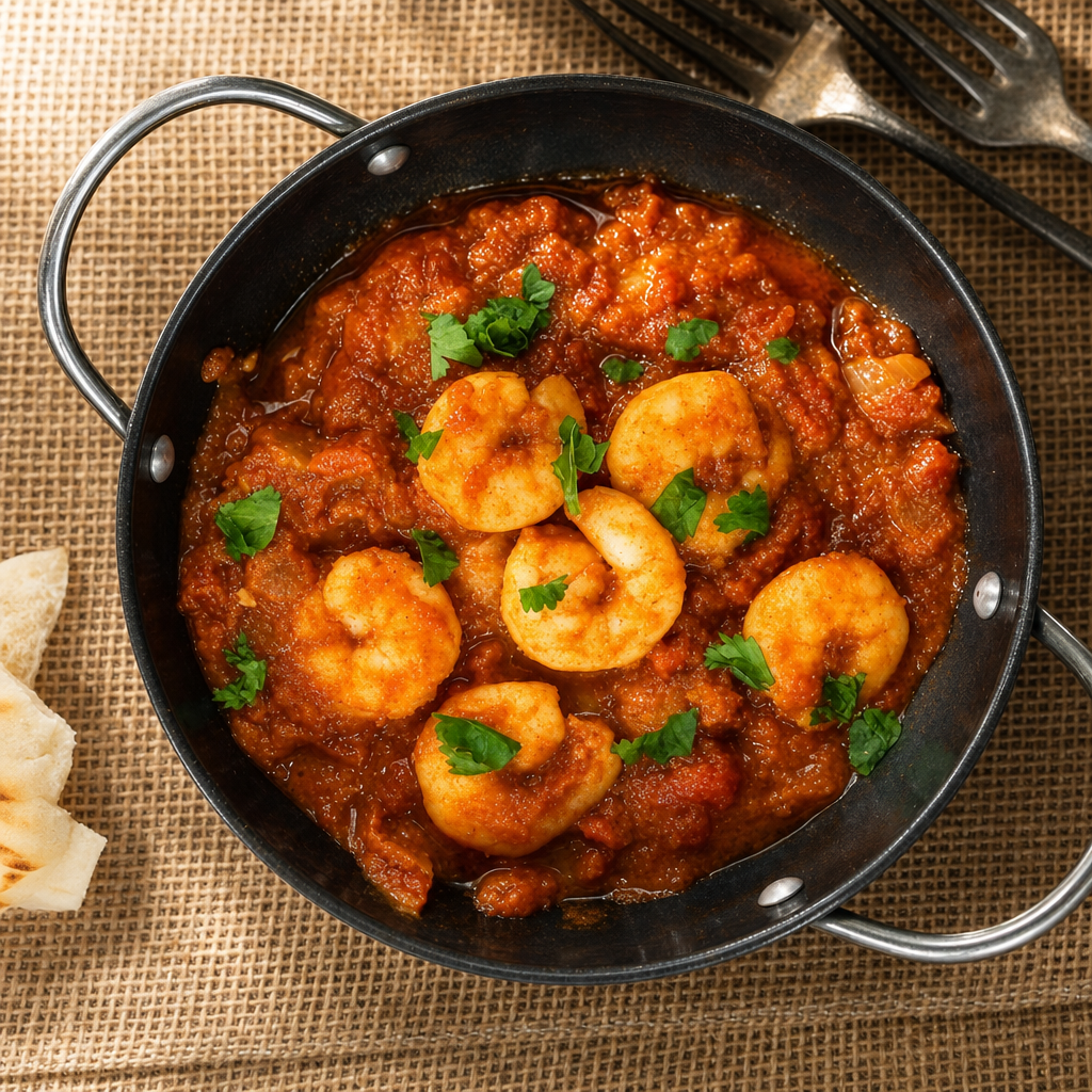 Shrimp Kadai.
