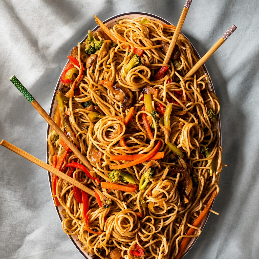 Veg Lo Mein.
