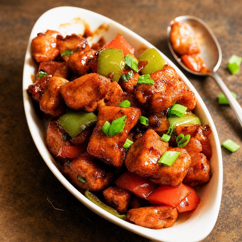 Chilly Paneer.