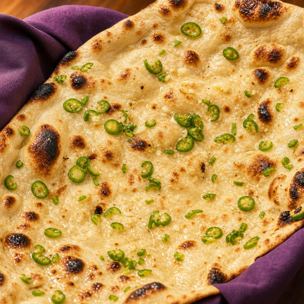 Chilli Garlic Naan.