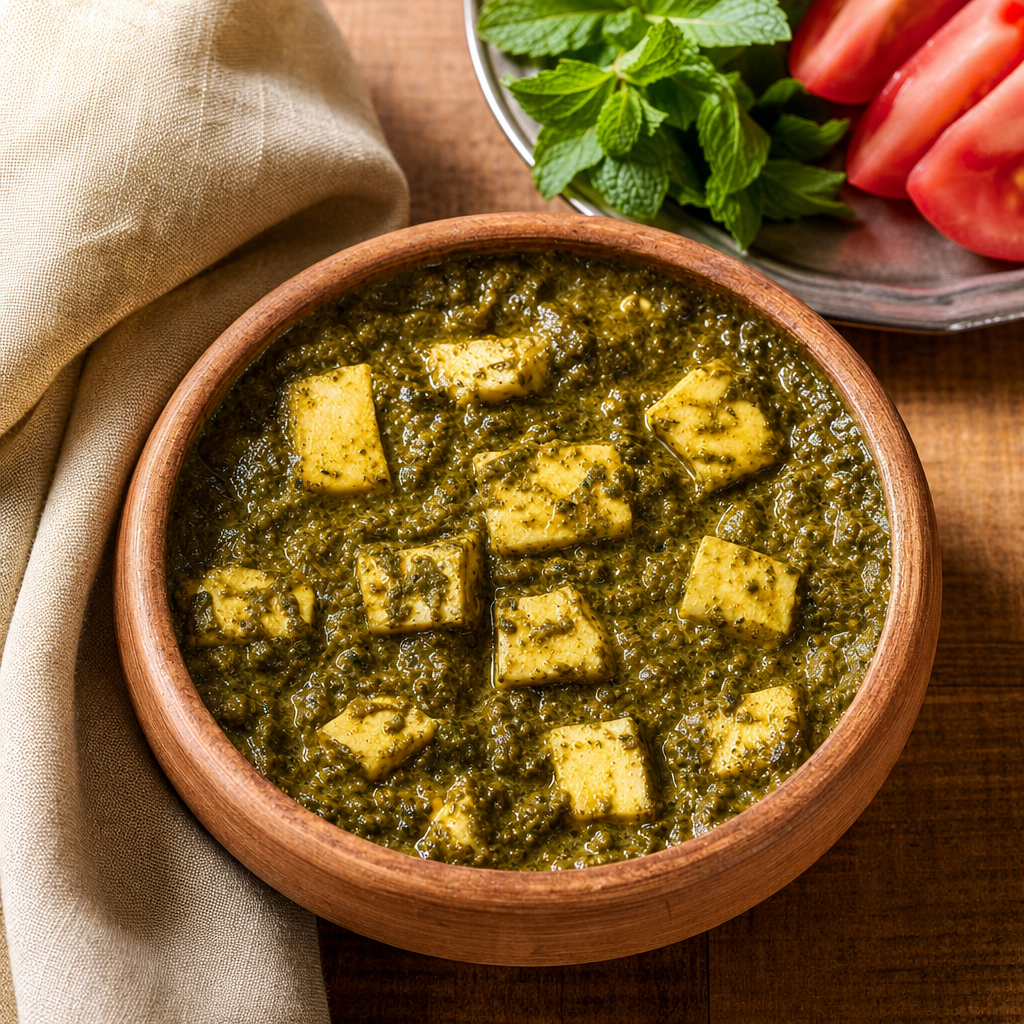 Paneer Saag.