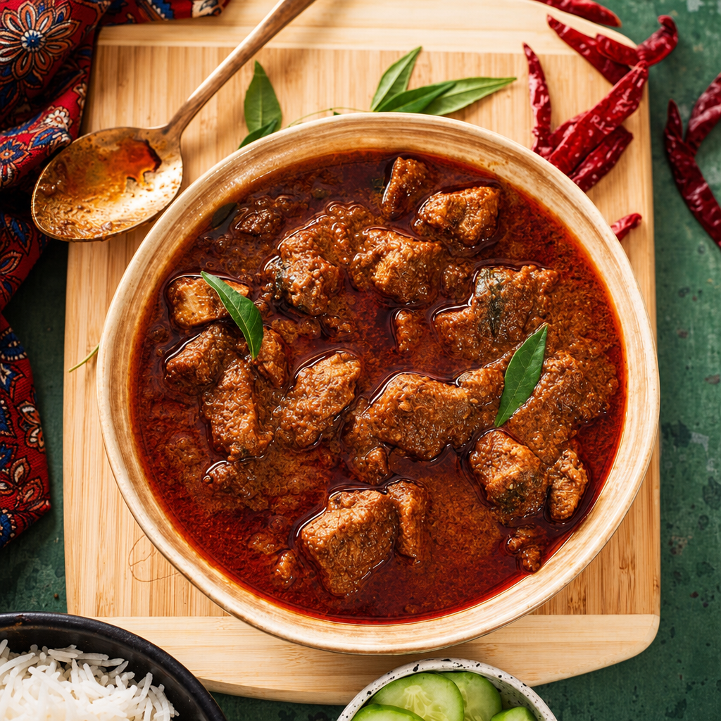 Goat Vindaloo.