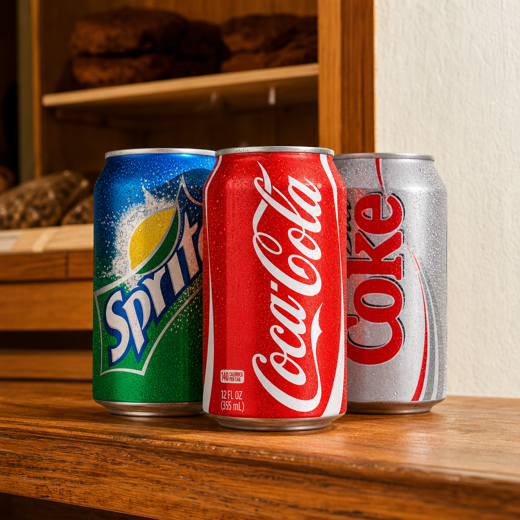 Canned Soda.