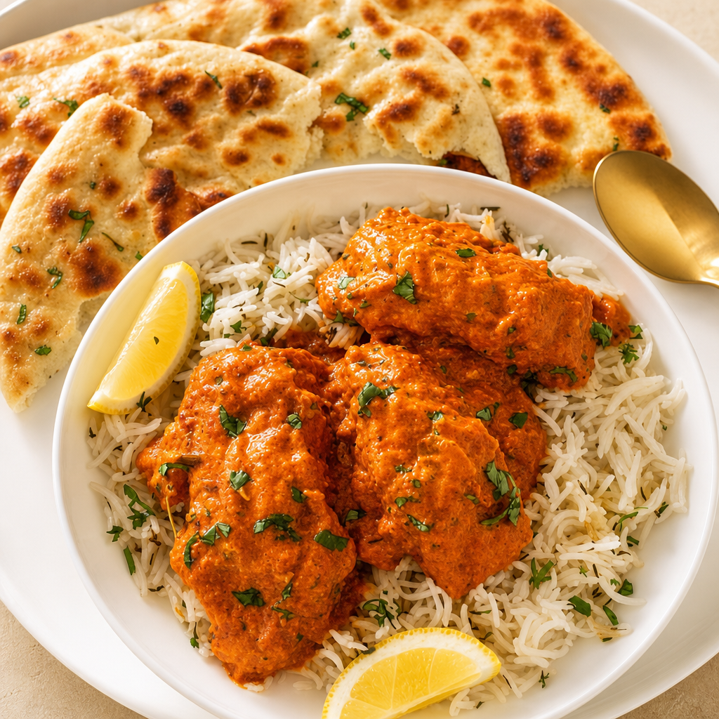 Salmon Tikka Masala.