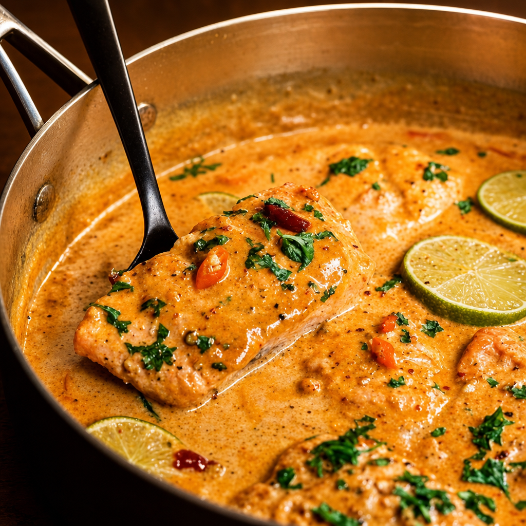 Salmon Curry.