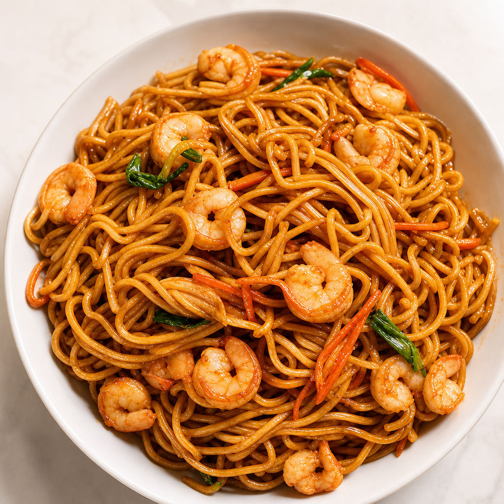 Shrimp Lo Mein.