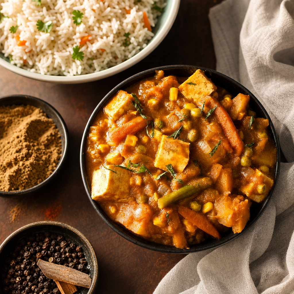Tofu Vindaloo.
