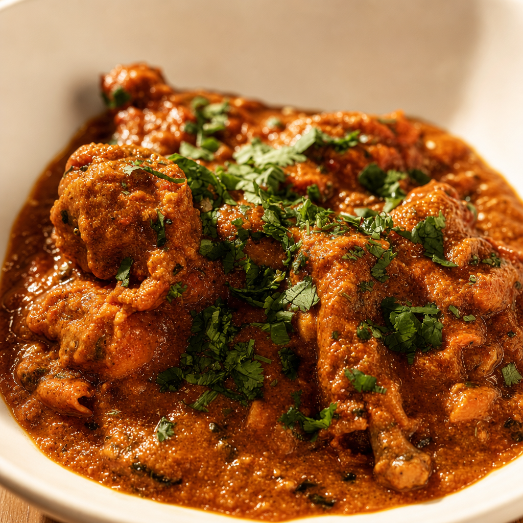 Chicken Dhaba Style.