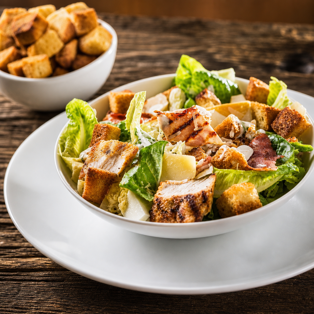 Chicken Caesar.