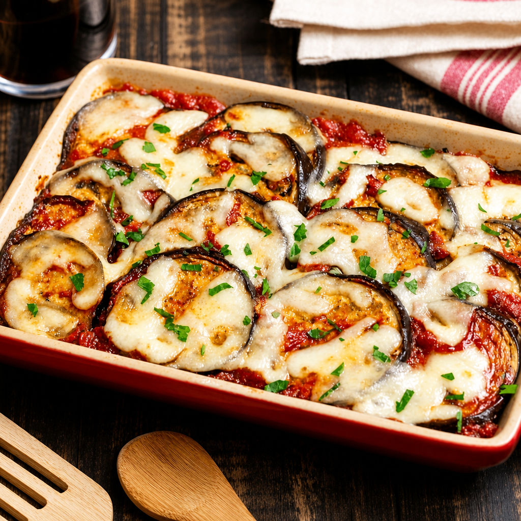 Eggplant Parmigiana - D.