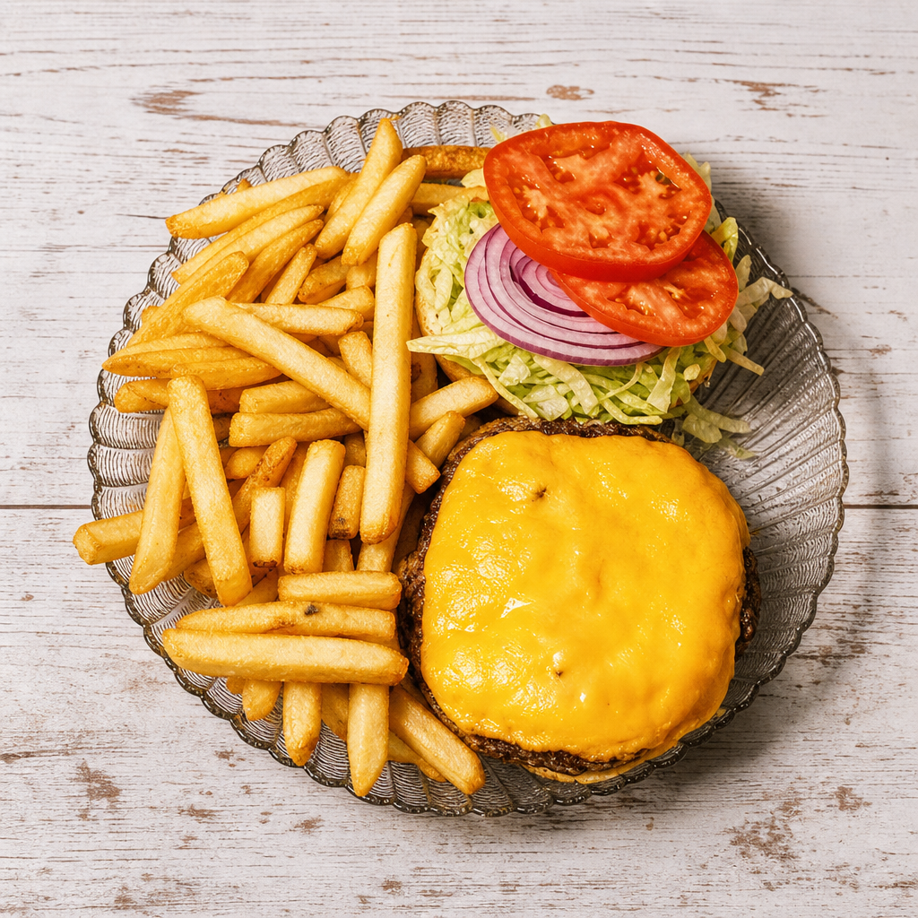 Cheeseburger & Fries