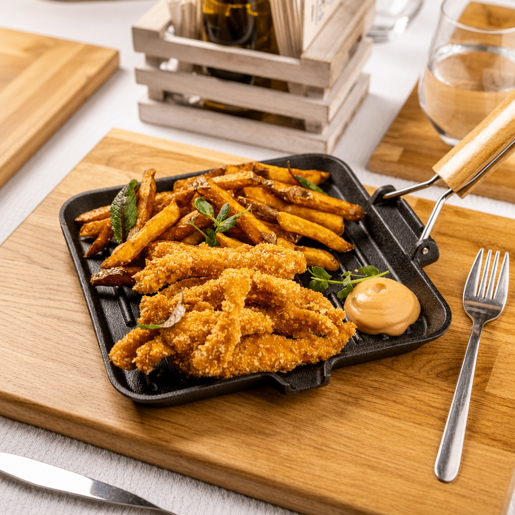 Chicken Tenders (4) w/Fries