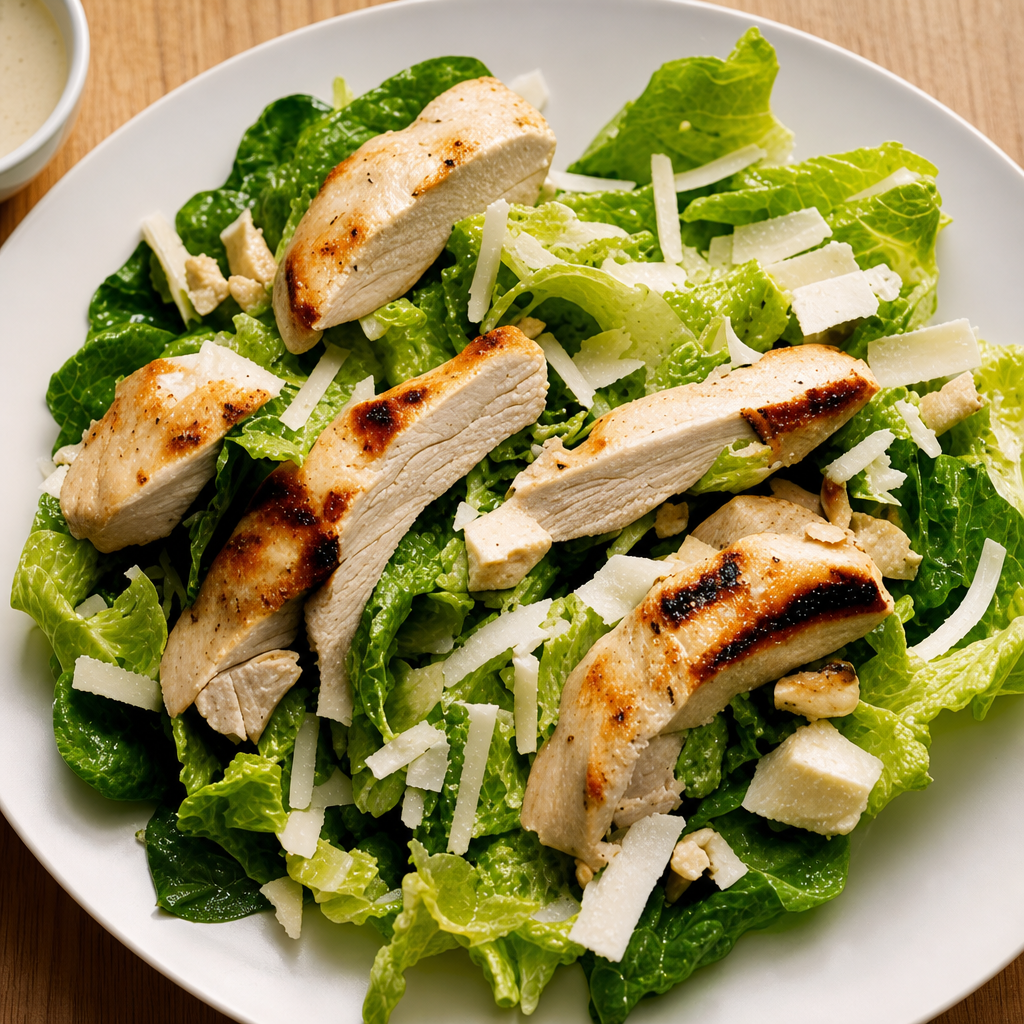 House Salad w/Chicken.