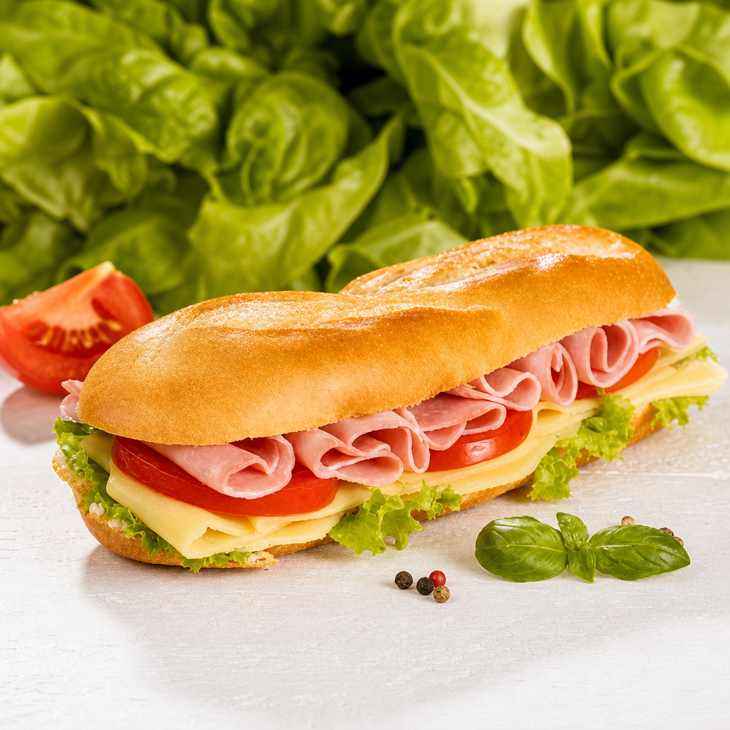 Ham & Cheese Cold Sub.