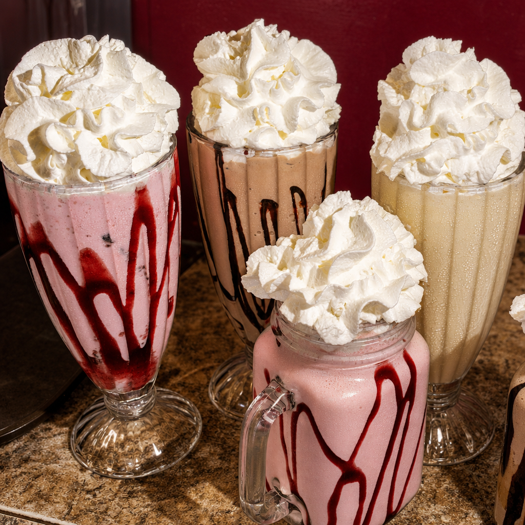 Strawberry Milkshake.