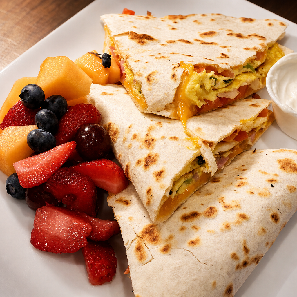 Tex Mex Quesadilla.