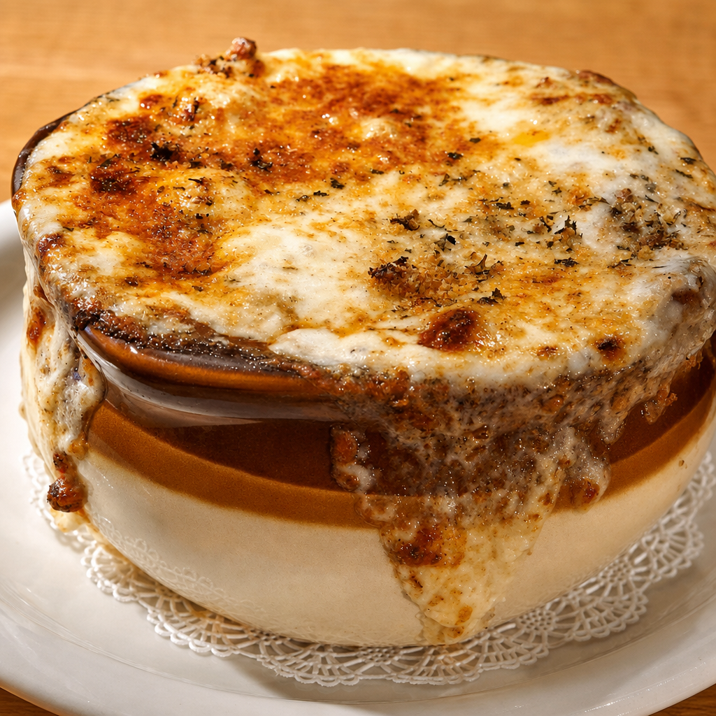 French Onion Soup.