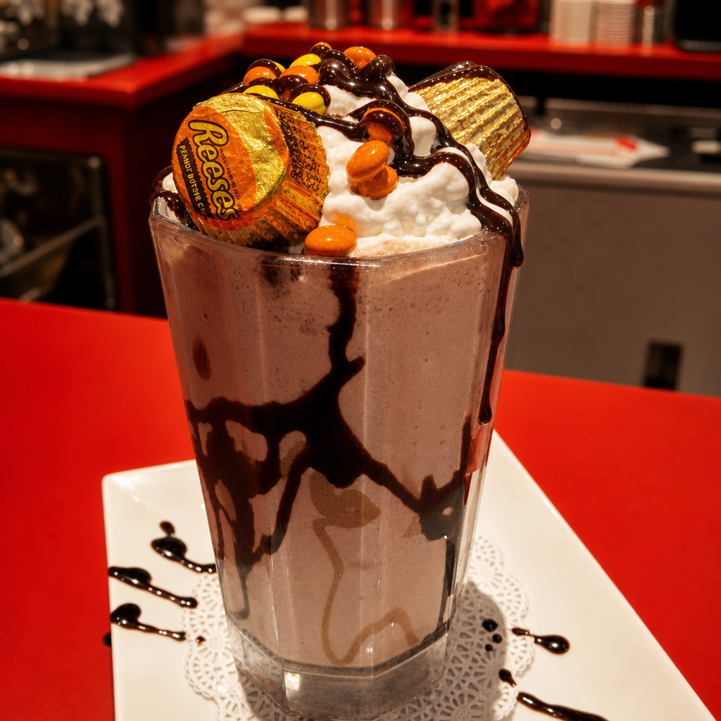 Peanut Butter Cup Milkshake.