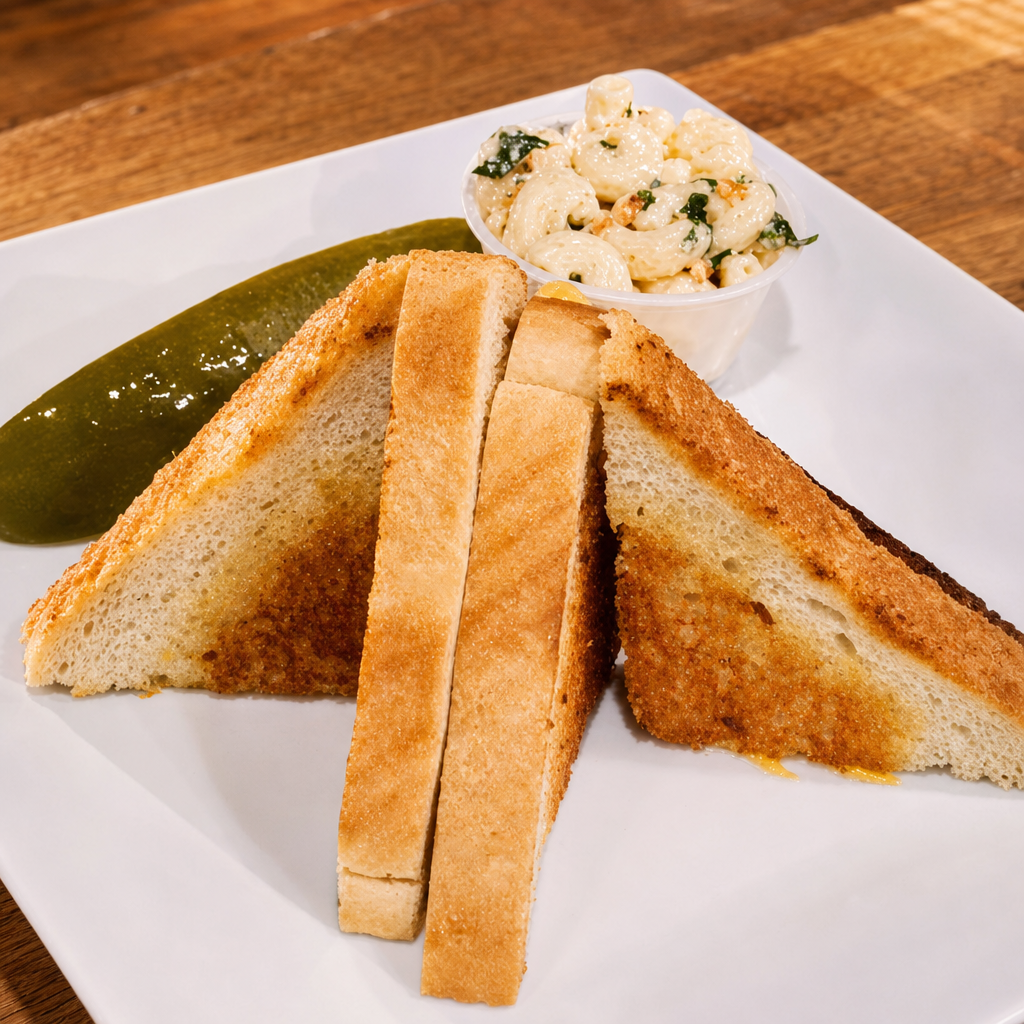 Grilled Cheese Sandwich.