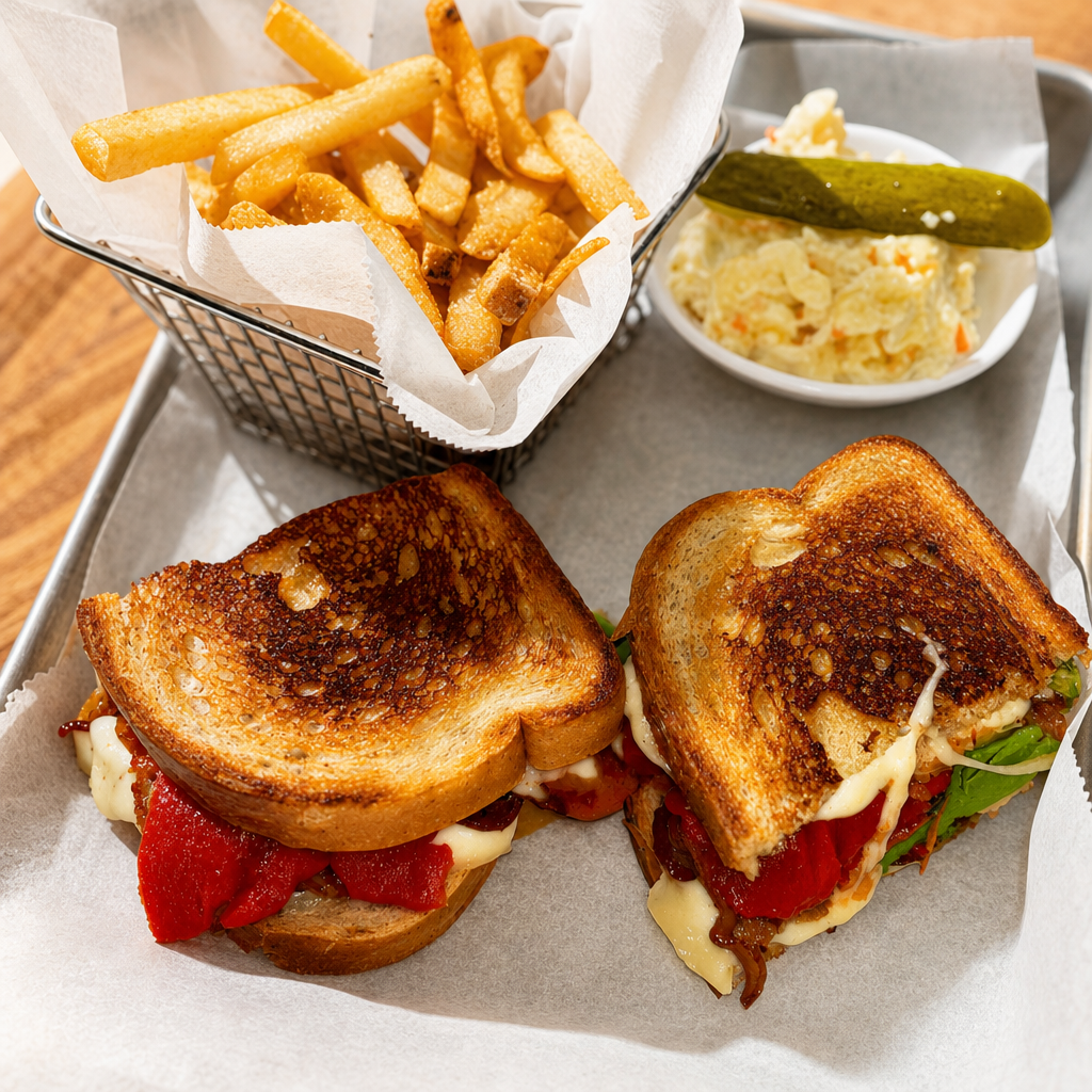 Ultimate Adult Grilled Cheese.