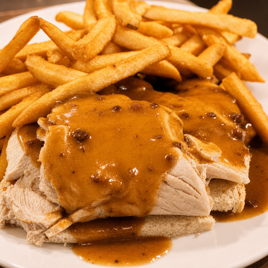 Open Face Turkey or Roast Beef.