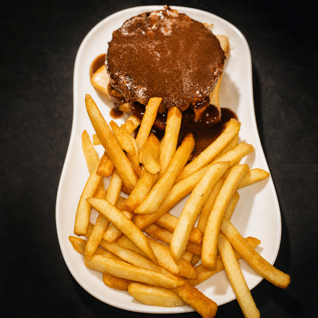 The Jitter Bug Burger.