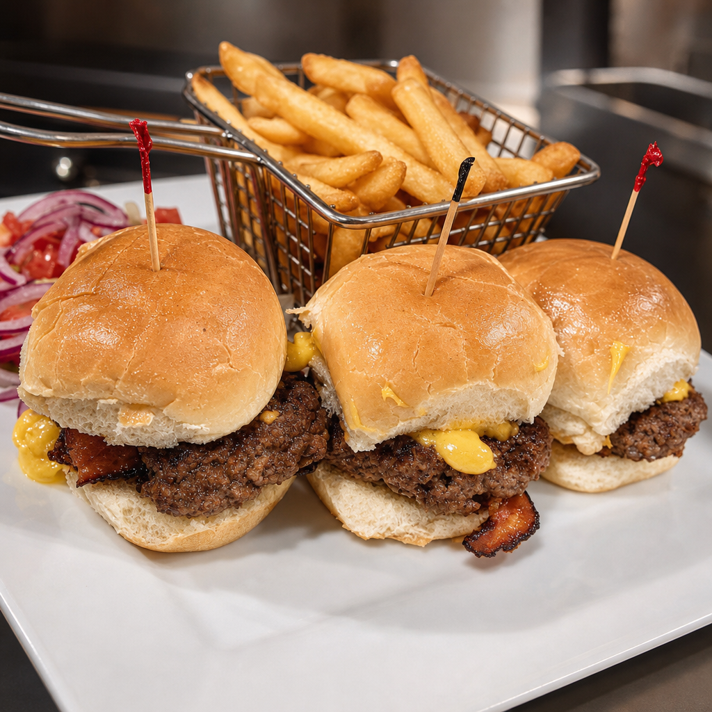 Beef Sliders.