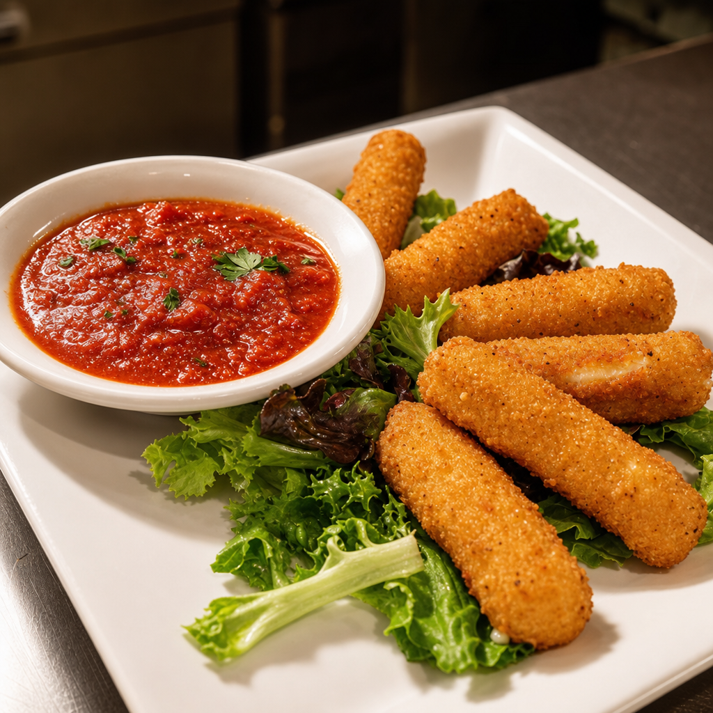 Mozzarella Sticks.