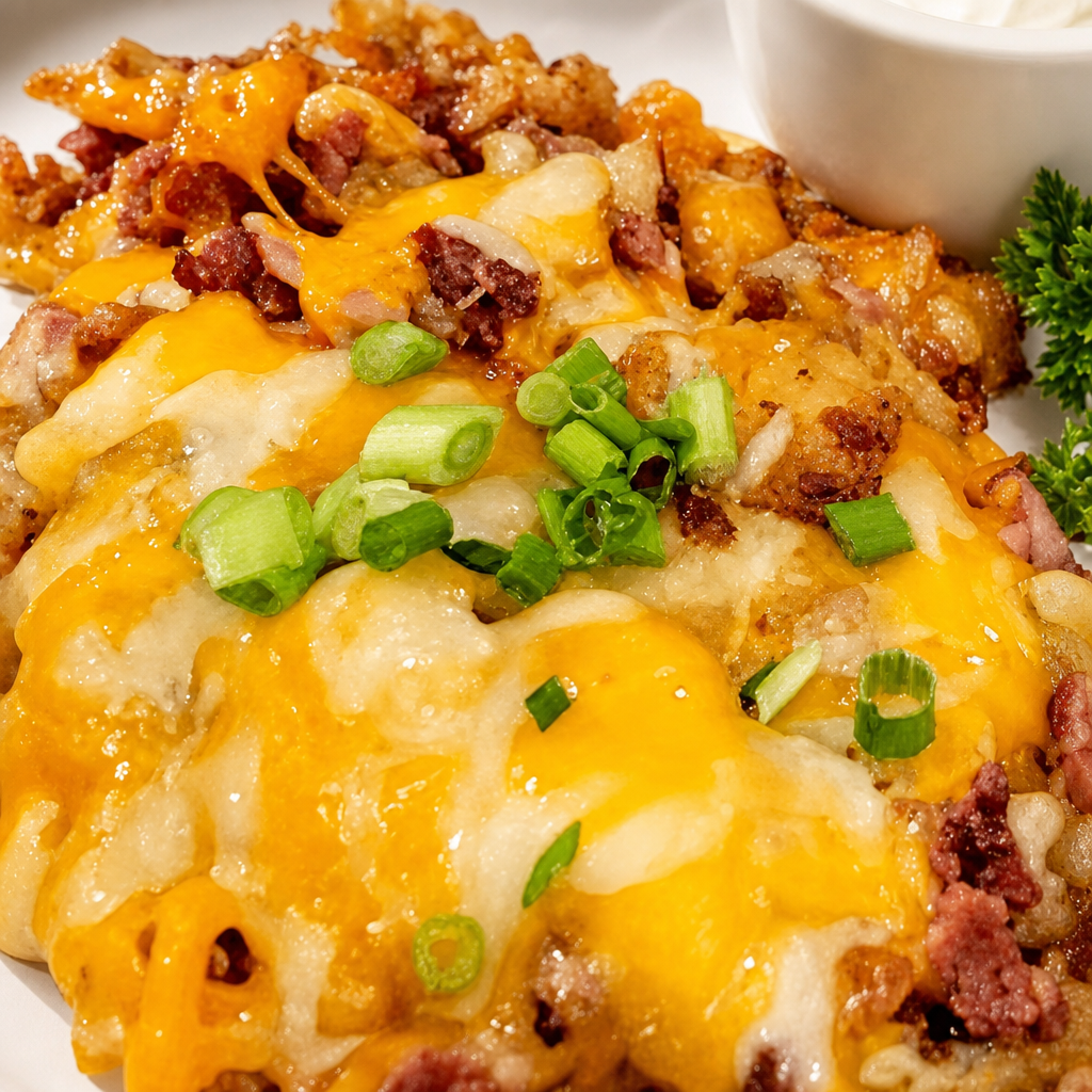 Loaded Mashed Potatoes.