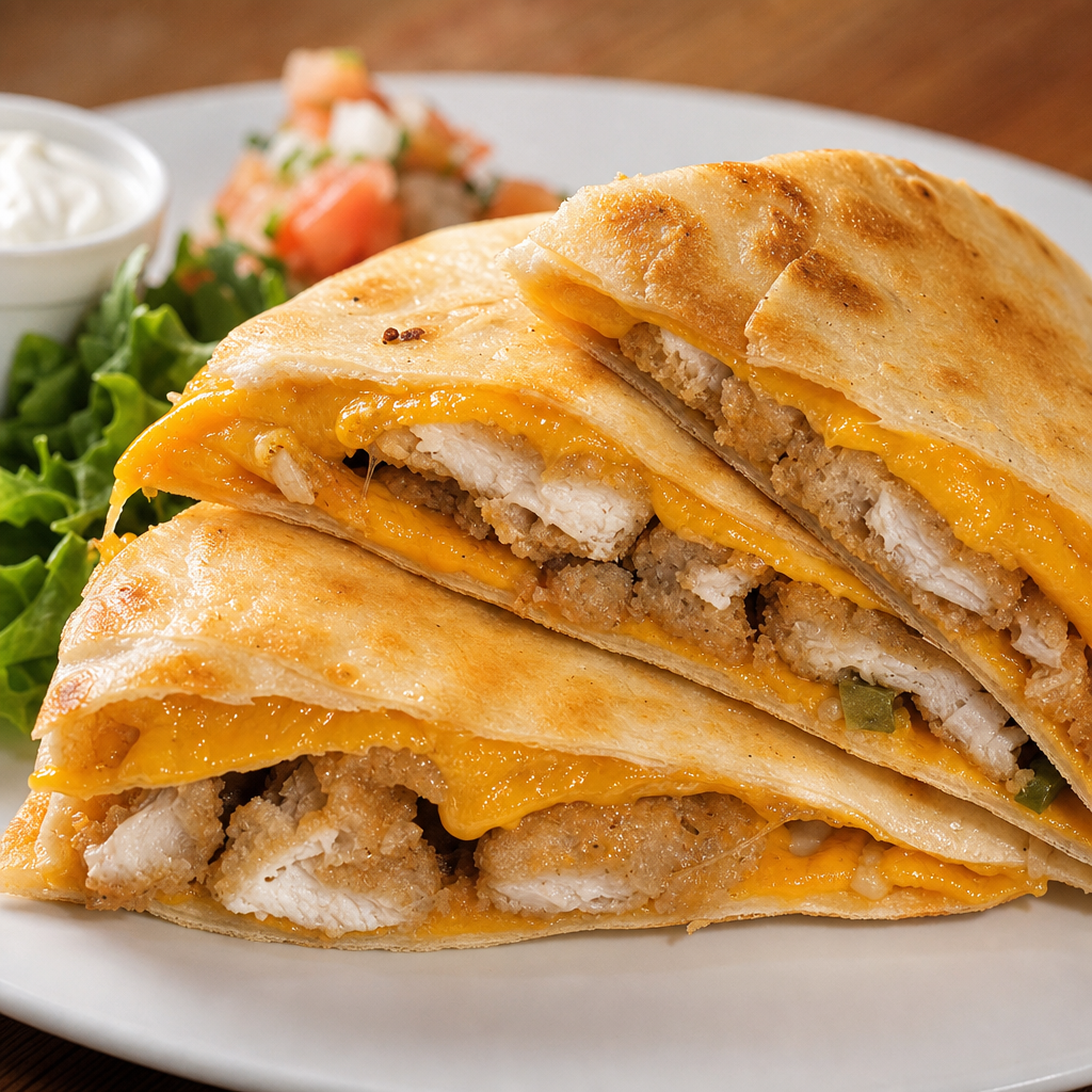 Cheesy Quesadilla.