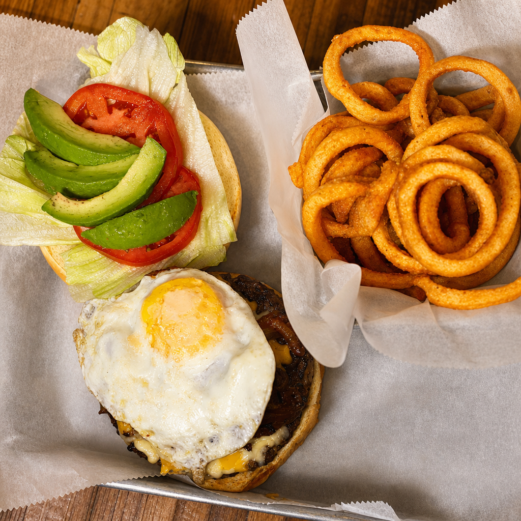The A.B.C. Burger.
