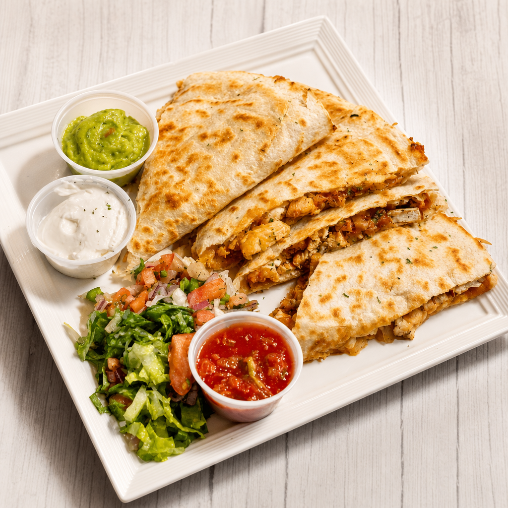 Buffalo Chicken Quesadilla.