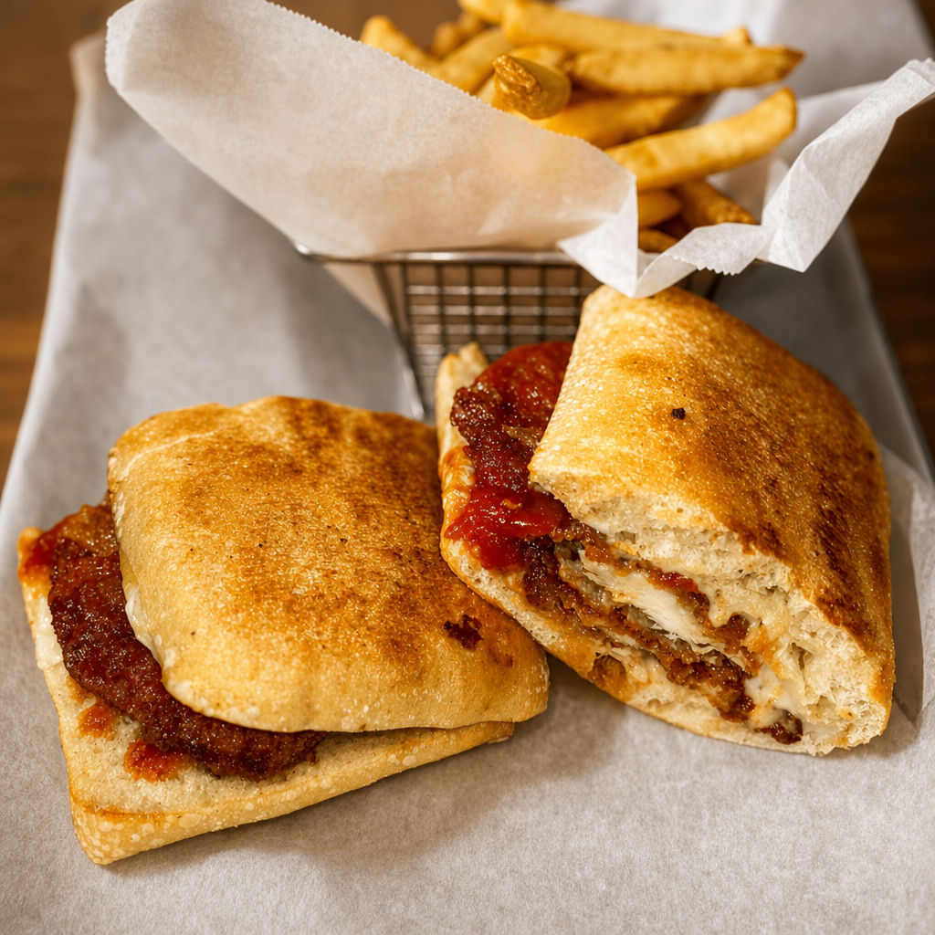 Chicken Parmesan Panini.