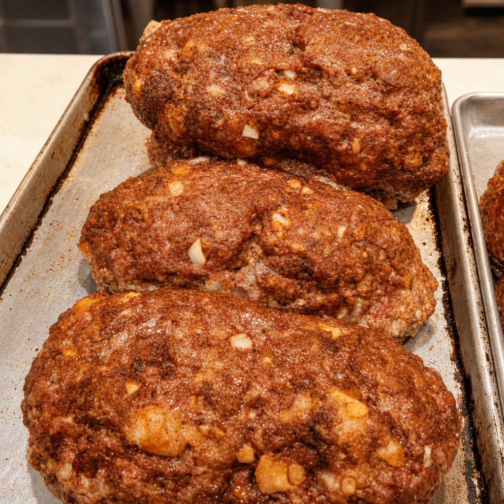 Baked Meatloaf.