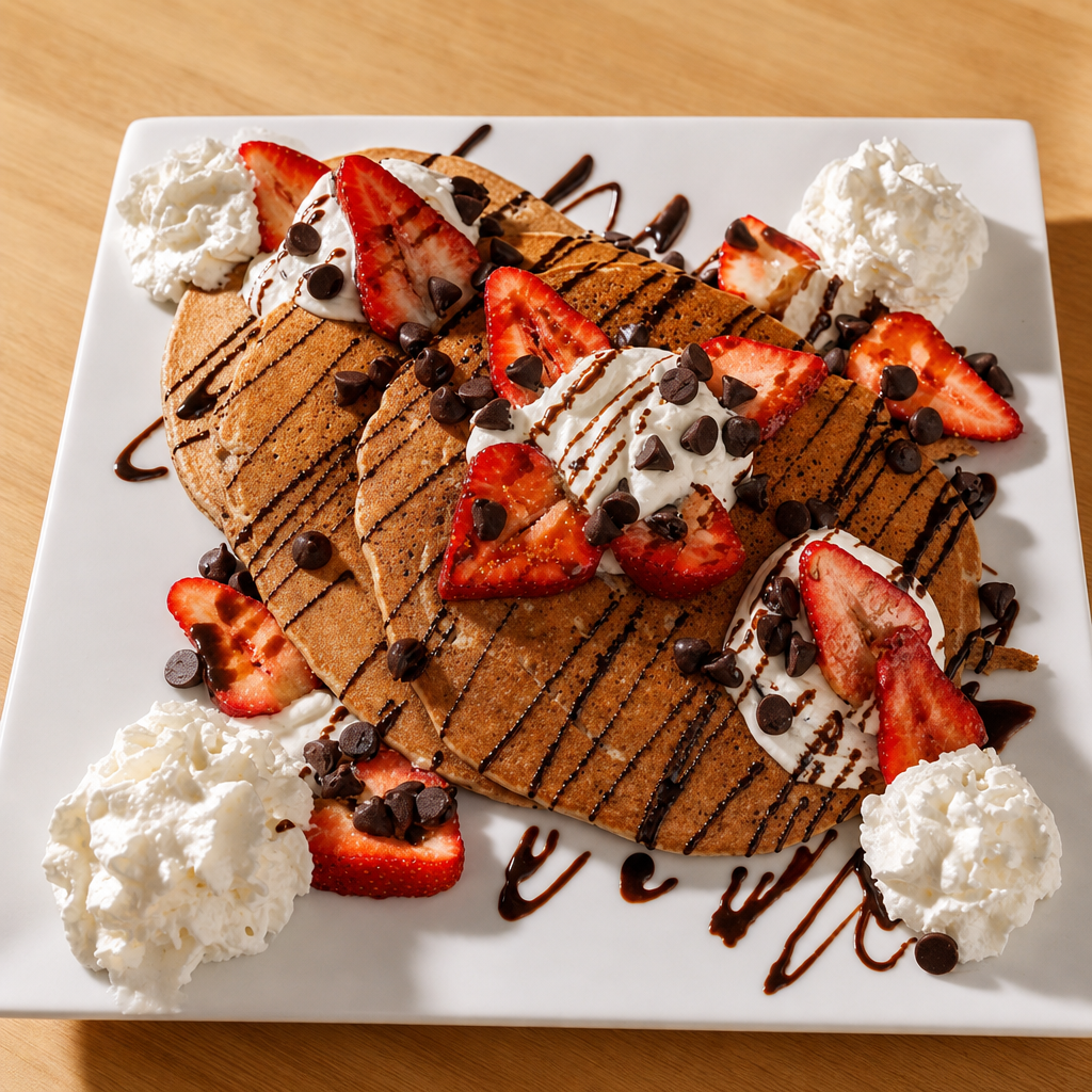 Chocolate Chocolate Chip Cannoli.