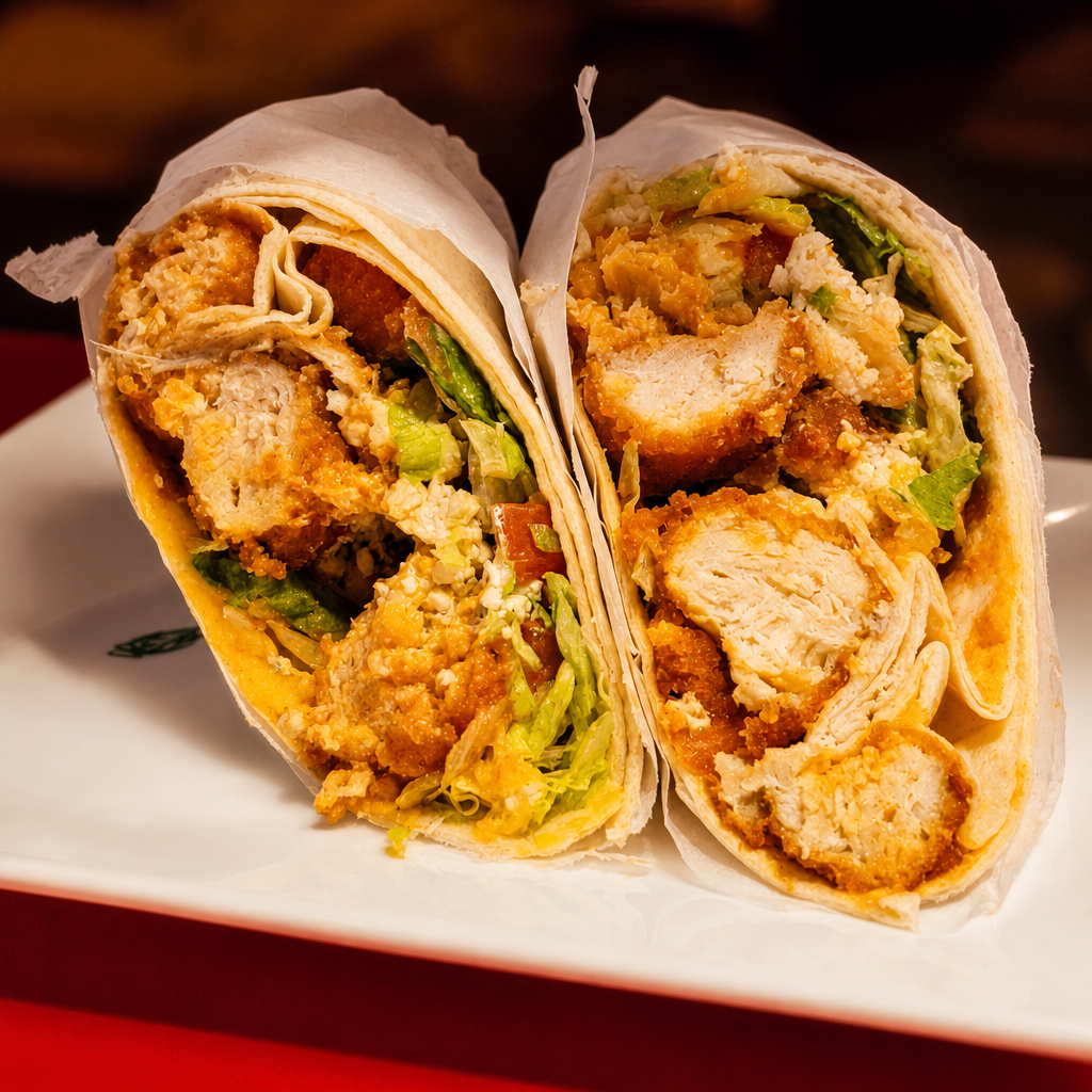 Buffalo Chicken Wrap.