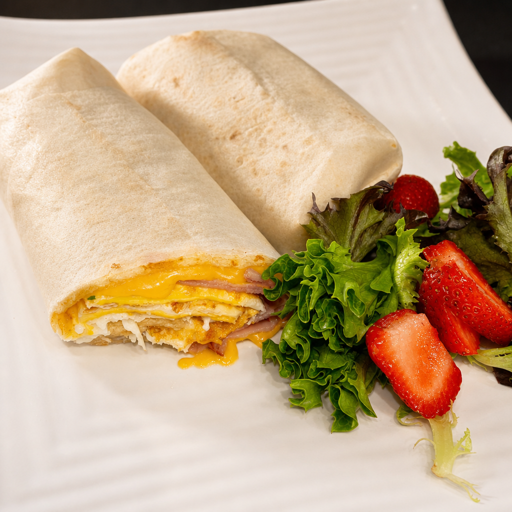 Ham, Egg & Cheese Wrap.