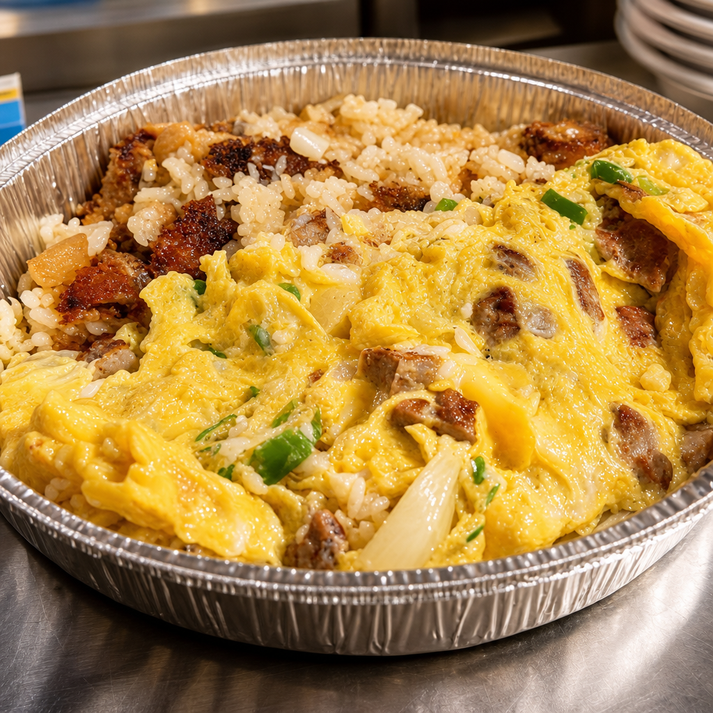Meat Lovers Omelet.