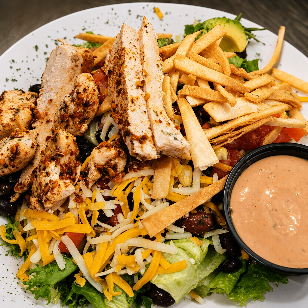 Crispy Chicken Salad.