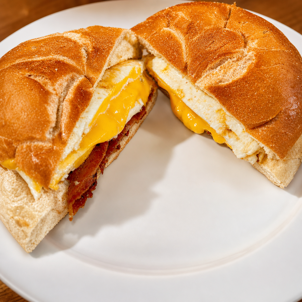2 Eggs on a Roll.