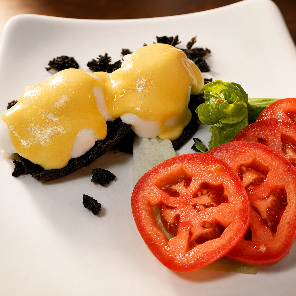 Veggie Benedict.
