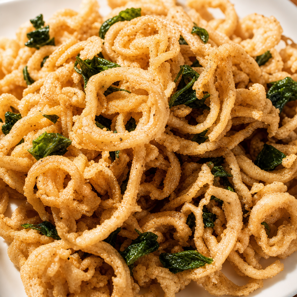 Frizzled Onions.