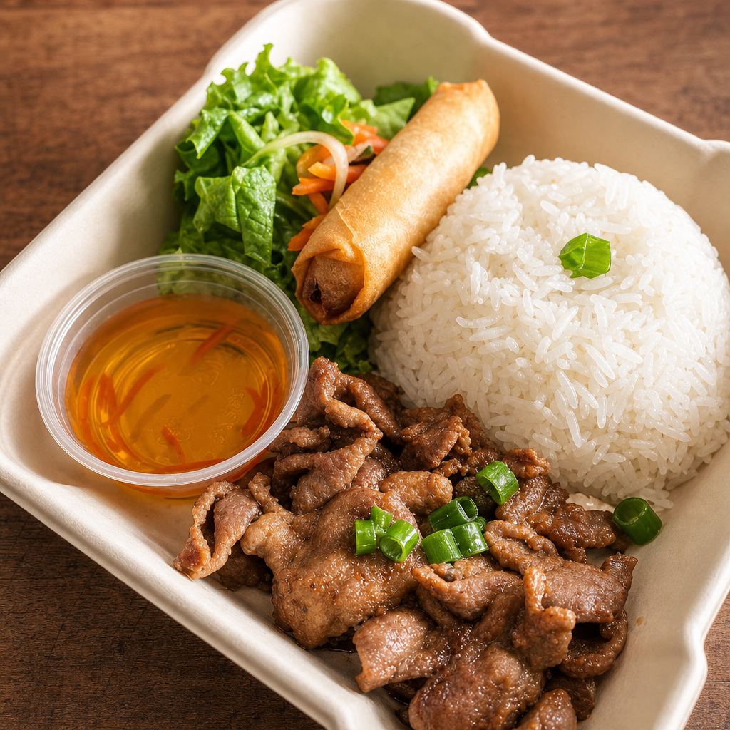 Rice Grilled Pork.