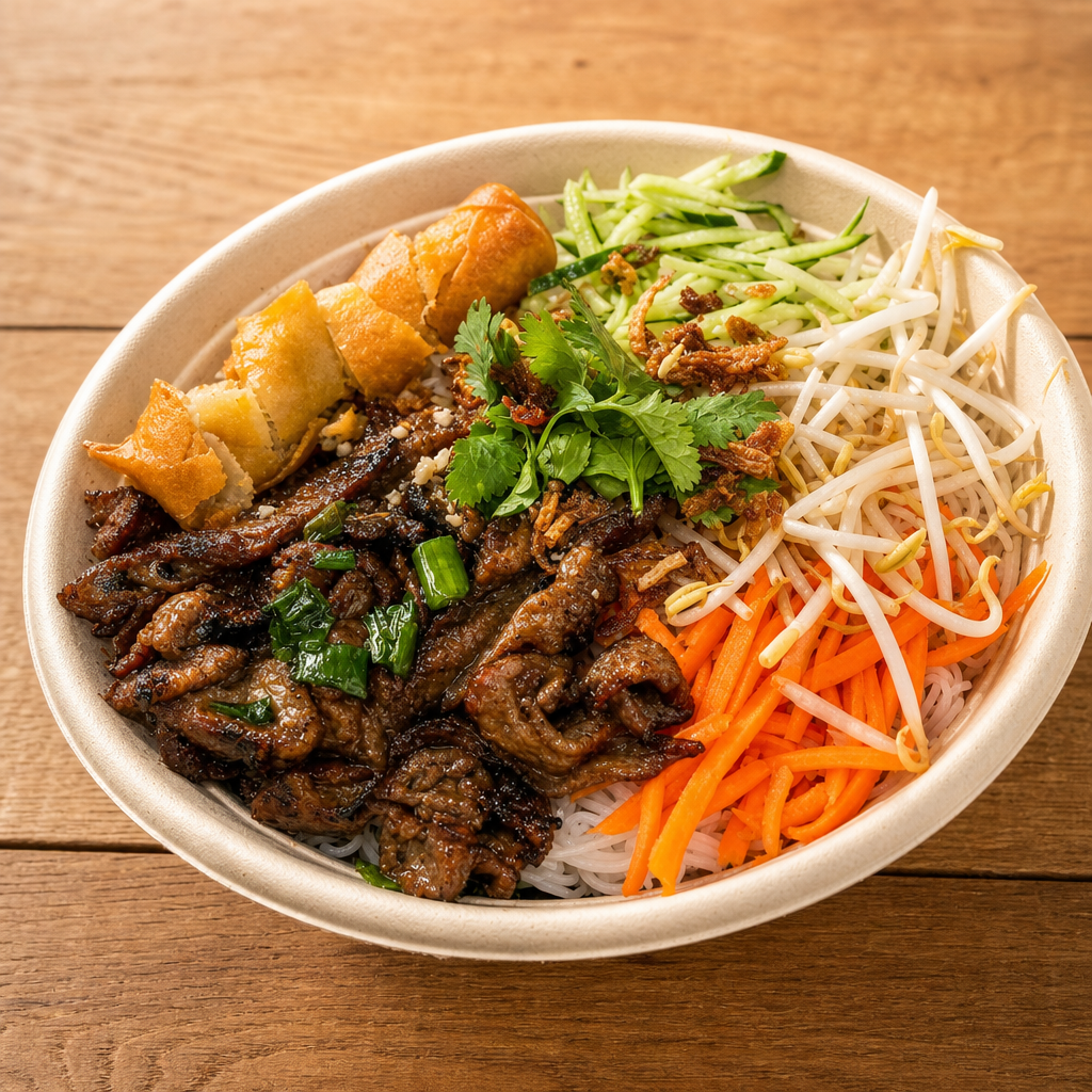 Vermicelli Grilled Beef.
