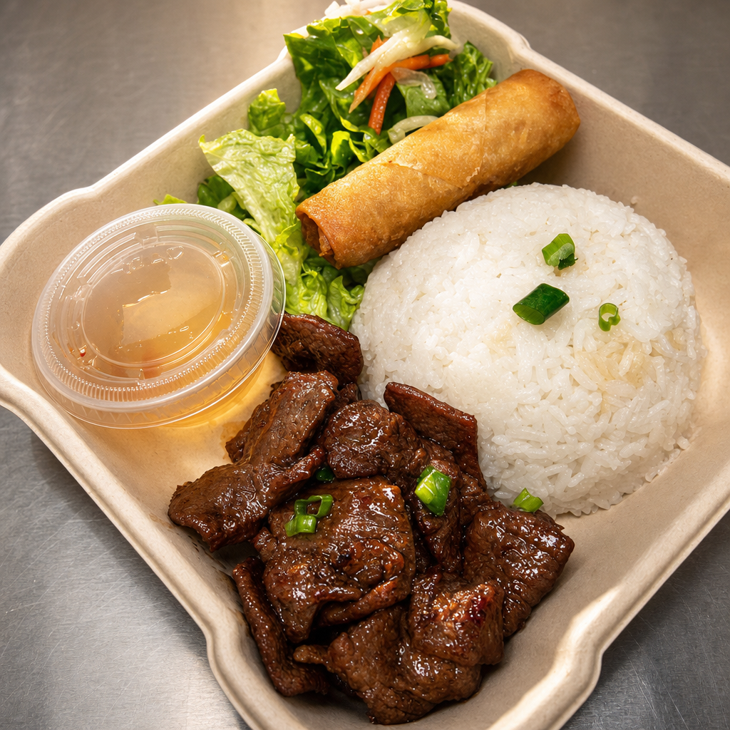 Rice Grilled Beef.
